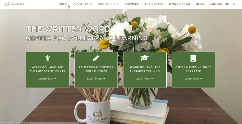 Website | Branding & Marketing |The Written Word