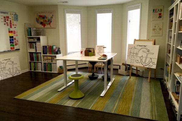 Academic Language Therapy Room for Students | The Written Word Center for Dyslexia and Learning