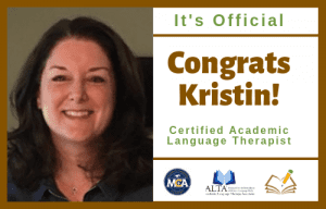 Kristin | CALT | The Written Word Center for Dyslexia and Learning