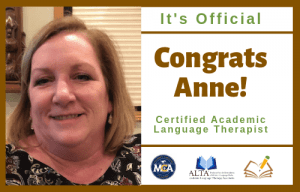 Anne | CALT | The Written Word Center for Dyslexia and Learning