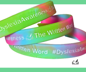 Wristband | Dyslexia Awareness | The Written Word