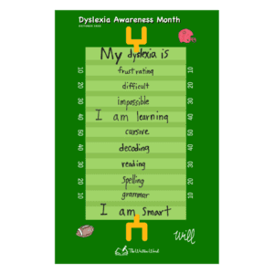 Poster | Dyslexia Awareness | The Written Word