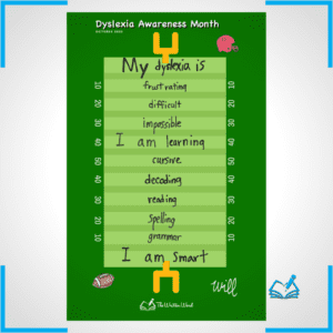 Poster | Dyslexia Awareness | 2022 |The Written Word