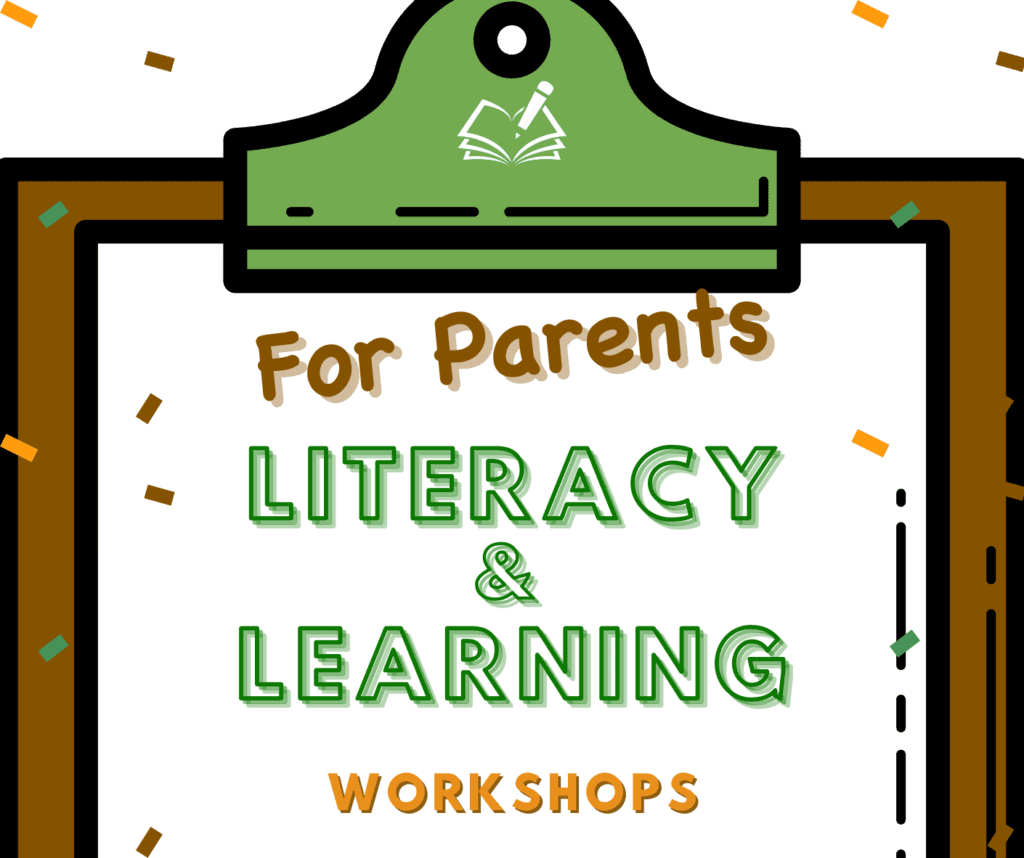 Literacy & Learning Workshops for Parents | The Written Word