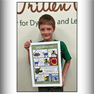 2025 Dyslexia Awareness-Poster-Oliver-The Written Word