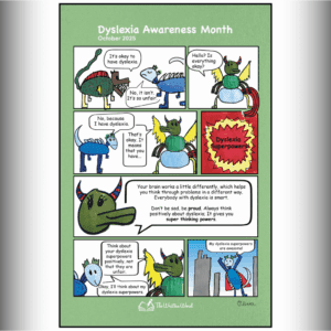 2025 Dyslexia Awareness-Poster - The Written Word