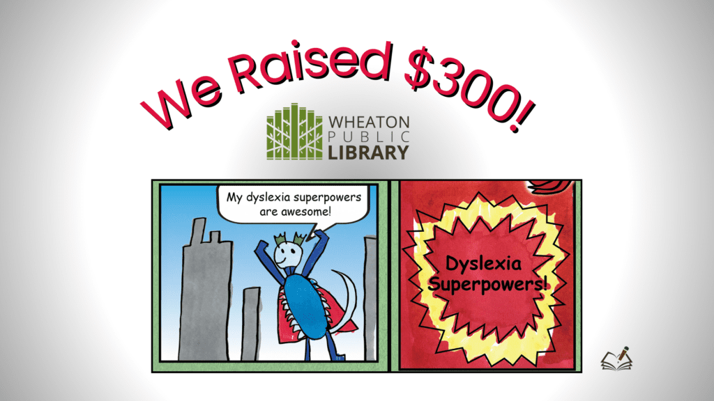 We Raised Money - Wheaton Public Library - The Written Word